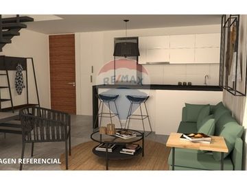 Hermoso Loft!! edificio exclusivo + Estac.y bodega