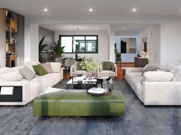 DEPARTAMENTO EN VENTA VISTA A PARQUE TOP PRIMER PISO CON JARDÍN EN MIRAFLORES
