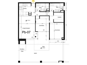 Venta Departamento 2 dormitorios jardín Funes