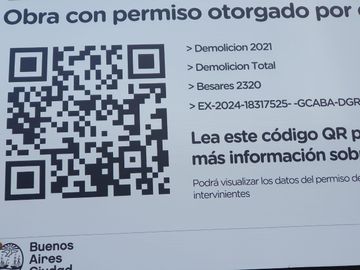Proyecto Casa Besares: Depto 3 Ambientes 11ºD