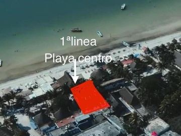 Predio Único Frente Al Mar en Zona Hotelera de Holbox