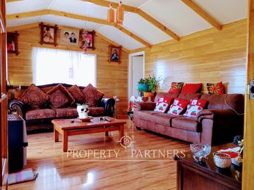 Se vende hermosa casa habitación amoblada con amplio terreno