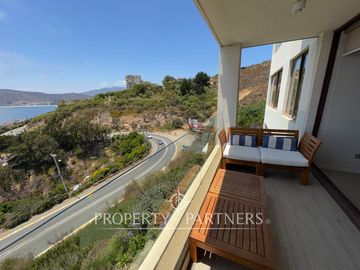 Tu refugio junto al mar: Departamento en Mirador Punta Pite, Papudo