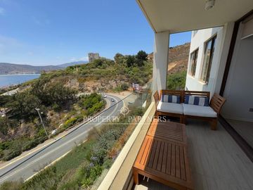 Tu refugio junto al mar: Departamento en Mirador Punta Pite, Papudo