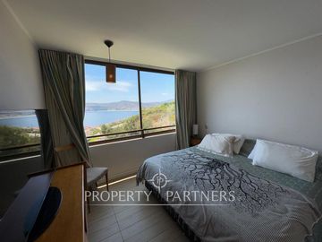 Tu refugio junto al mar: Departamento en Mirador Punta Pite, Papudo