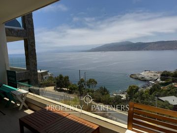 Tu refugio junto al mar: Departamento en Mirador Punta Pite, Papudo