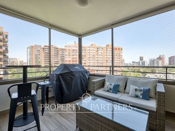 Espectacular departamento con vista despejada en Barrio Nórdico con una ubicación privilegiada!!  Terminaciones de primera calidad
