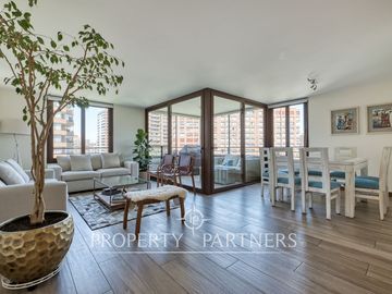 Espectacular departamento con vista despejada en Barrio Nórdico con una ubicación privilegiada!!  Terminaciones de primera calidad