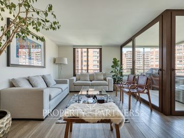 Espectacular departamento con vista despejada en Barrio Nórdico con una ubicación privilegiada!!  Terminaciones de primera calidad