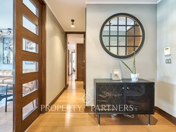 Moderno, 3D/3B, amplia terraza y logia independiente en barrio Pío XI, Vitacura