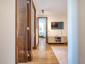 Moderno, 3D/3B, amplia terraza y logia independiente en barrio Pío XI, Vitacura