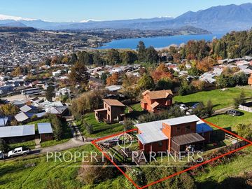 Casa con vista al volcán a pasos del centro de Panguipulli