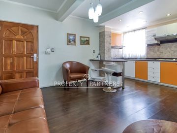 Arriendo de hotel equipado de 6 niveles con 21 departamentos, llegar e instalarse
