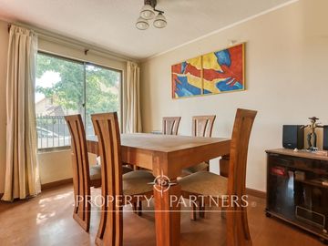 VENTA DE CASA EN CONDOMINIO SECTOR QUEBRADA DE MACUL DE PEÑALOLÉN.