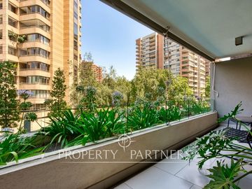 Estupendo departamento , con terminaciones de primer nivel, en exclusivo sector de Las Condes, 2D2B 3E1B a pasos del parque Juan Pablo II