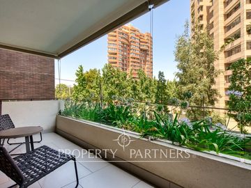 Estupendo departamento , con terminaciones de primer nivel, en exclusivo sector de Las Condes, 2D2B 3E1B a pasos del parque Juan Pablo II