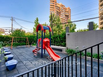 Estupendo departamento , con terminaciones de primer nivel, en exclusivo sector de Las Condes, 2D2B 3E1B a pasos del parque Juan Pablo II