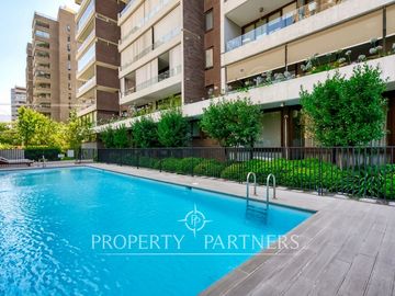 Estupendo departamento , con terminaciones de primer nivel, en exclusivo sector de Las Condes, 2D2B 3E1B a pasos del parque Juan Pablo II