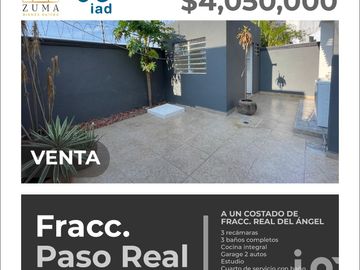 AMPLIA CASA EN VENTA FRAC. PASO REAL