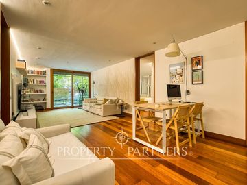 Fabuloso duplex con jardín en excelente sector de Vitacura