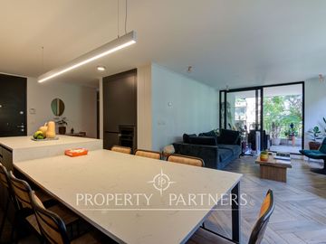 Departamento moderno ubicado en barrio residencial en Providencia
