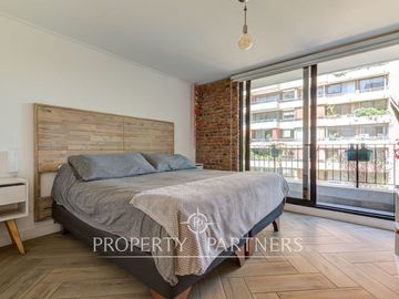 Departamento moderno ubicado en barrio residencial en Providencia
