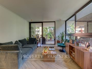 Departamento moderno ubicado en barrio residencial en Providencia