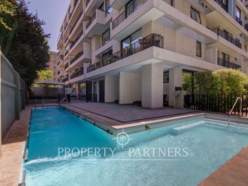 Departamento moderno ubicado en barrio residencial en Providencia