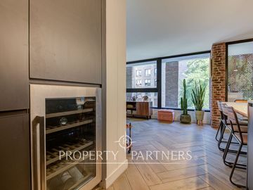 Departamento moderno ubicado en barrio residencial en Providencia