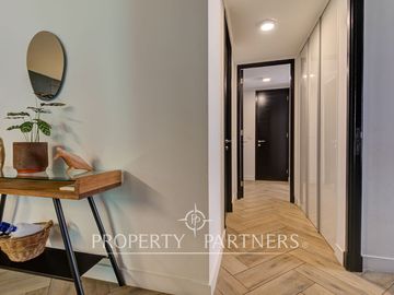 Departamento moderno ubicado en barrio residencial en Providencia