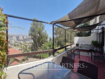 Cómoda casa-departamento duplex en barrio Miraflores Viña del Mar