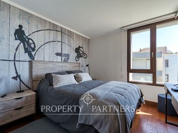Departamento con vista despejada en San Carlos de Apoquindo