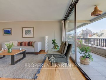 Venta de amplio departamento ubicado en zona residencial de Providencia