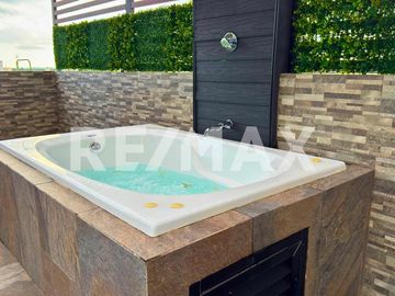 Penthouse con rooftop privado en Cancún. - (3)