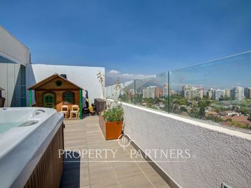 Las Malvas, duplex con increíble terraza y quincho en azotea