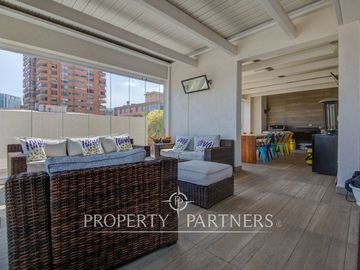 Las Malvas, duplex con increíble terraza y quincho en azotea