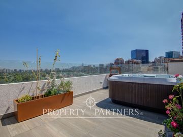 Las Malvas, duplex con increíble terraza y quincho en azotea