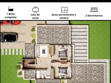 Preciosa casa en condominio de dos niveles venta en verde en Serena Golf