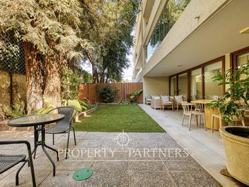 Cómodo departamento con jardín, Dehesa Central