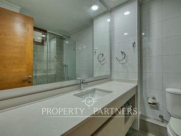Cómodo departamento con jardín, Dehesa Central