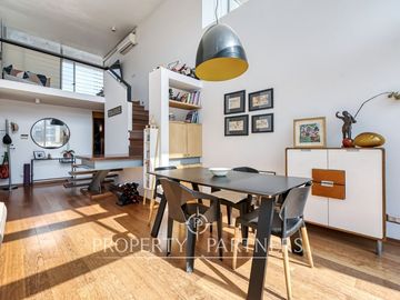 Maravilloso y luminoso duplex con vistas despejadas
