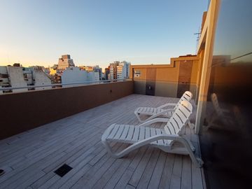 Almagro Abasto nuevo VENTA CON RENTA Monoambiente al frente muy Luminoso con Balcon y Amenities