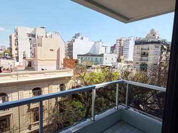 Almagro Abasto nuevo VENTA CON RENTA Monoambiente al frente muy Luminoso con Balcon y Amenities