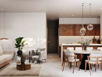 Venta de departamento de lujo en Temozón Norte, Mérida, Yucatán