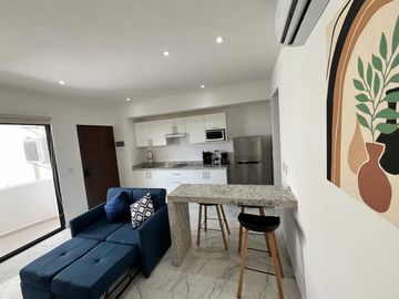 Departamento en  venta en Playa del Carmen a 8 minutos de la playa