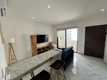Departamento en  venta en Playa del Carmen a 8 minutos de la playa