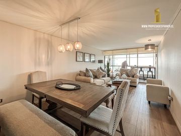 CONCÓN. VENDE DEPTO 4D 4B CON VISTA AL MAR Y A LAS DUNAS
