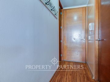Acogedor departamento, barrio Las Flores, Providencia