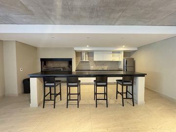 Venta - Departamento de dos dormitorios con balcón y amenities en Condominios Bagua, Funes