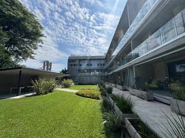 Venta - Departamento de dos dormitorios con balcón y amenities en Condominios Bagua, Funes